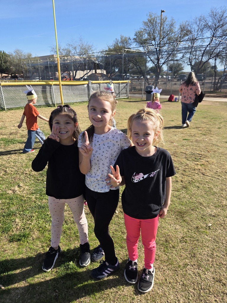 1st Grade Girls Turkey Trot Winners