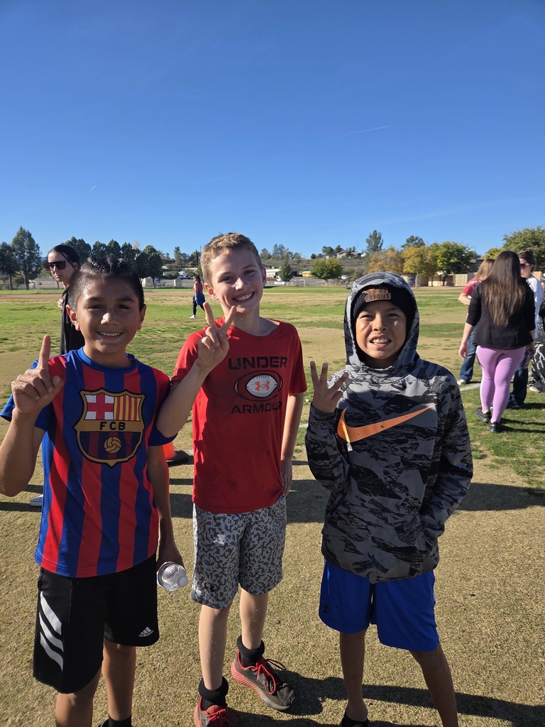 5th Grade Boys Turkey Trot Winners
