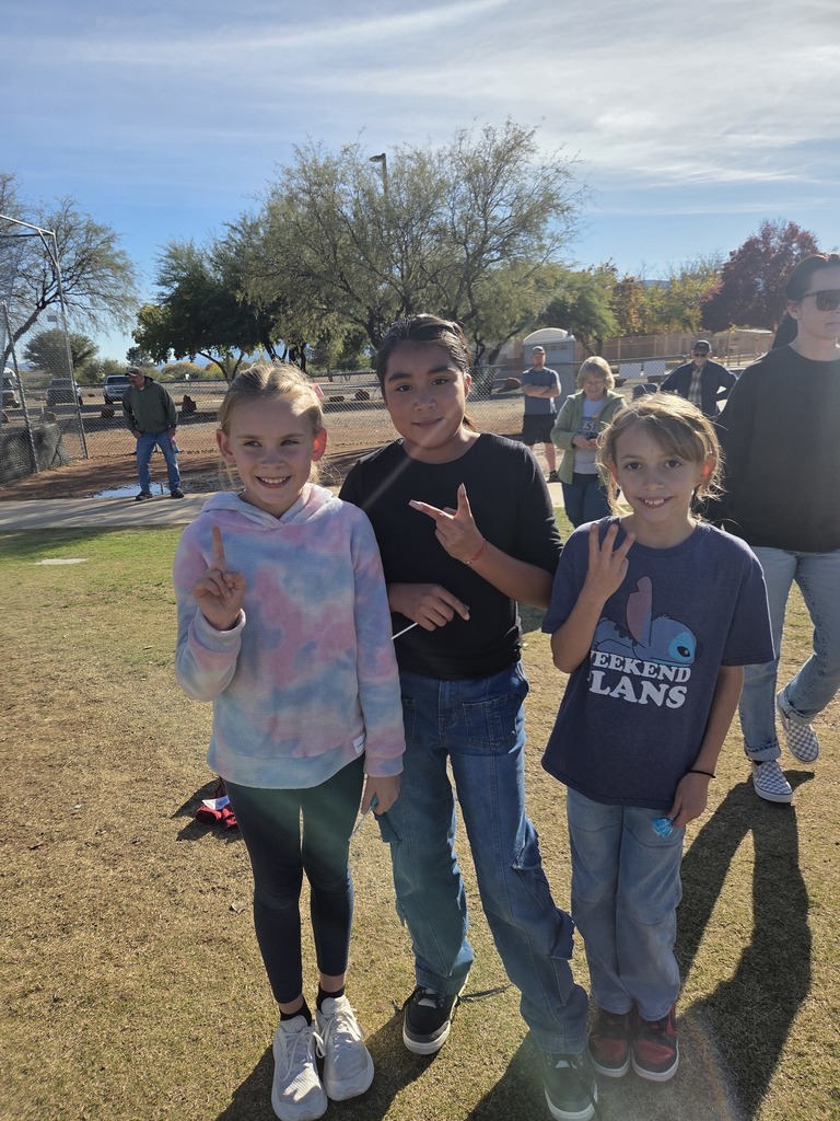 4th Grade Girls Turkey Trot Winners