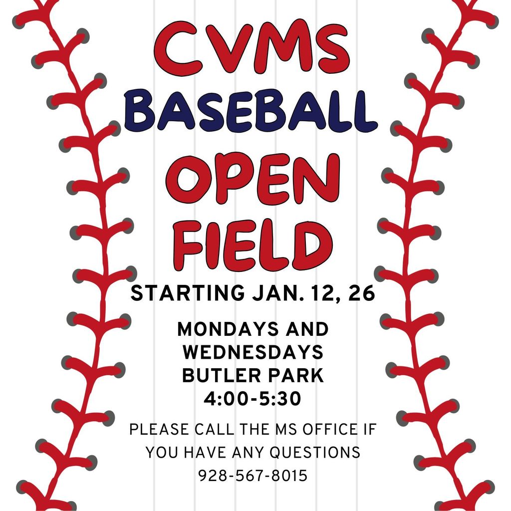 CVMS Baseball open field 