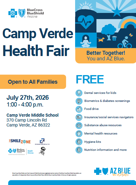 Health Fair at CVMS 7-27 at 1 PM flyer 2
