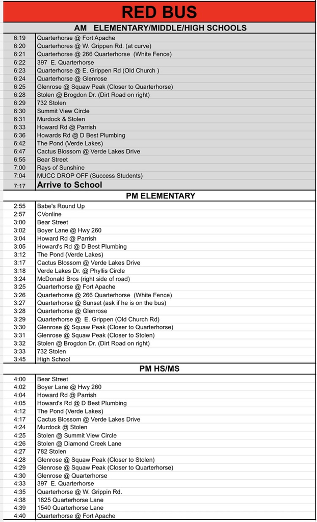 26/27 Bus Routes