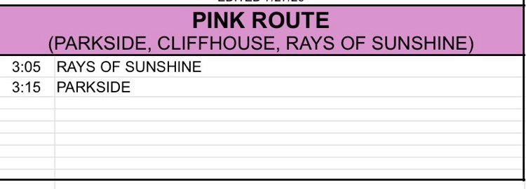26/27 Routes