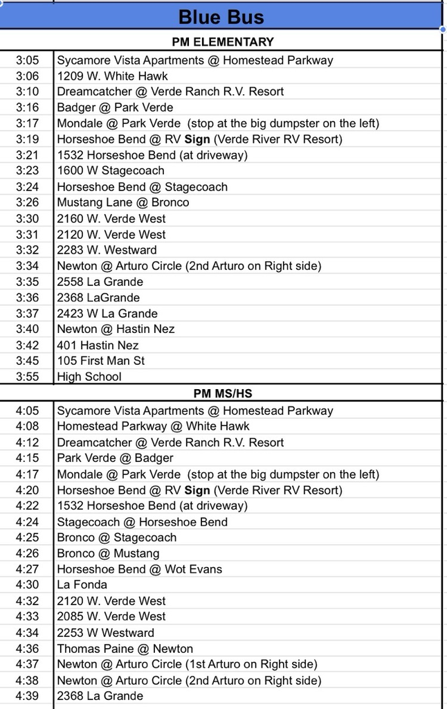 26/27 bus routes