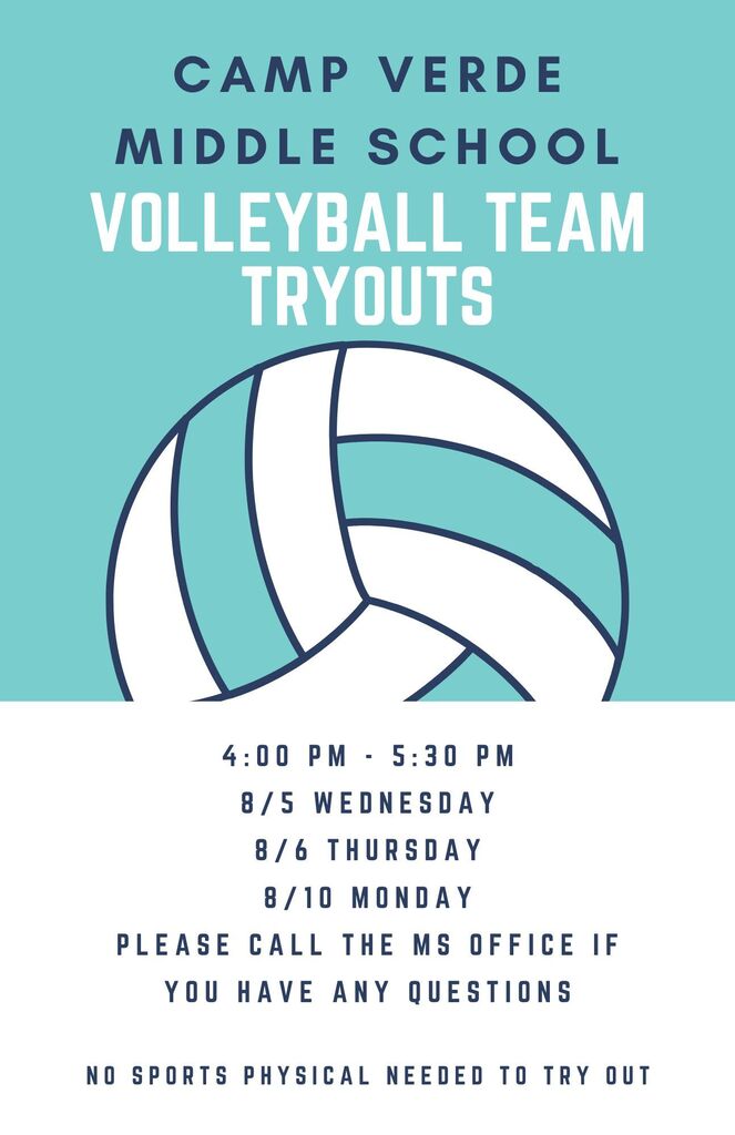 Volleyball team tryouts