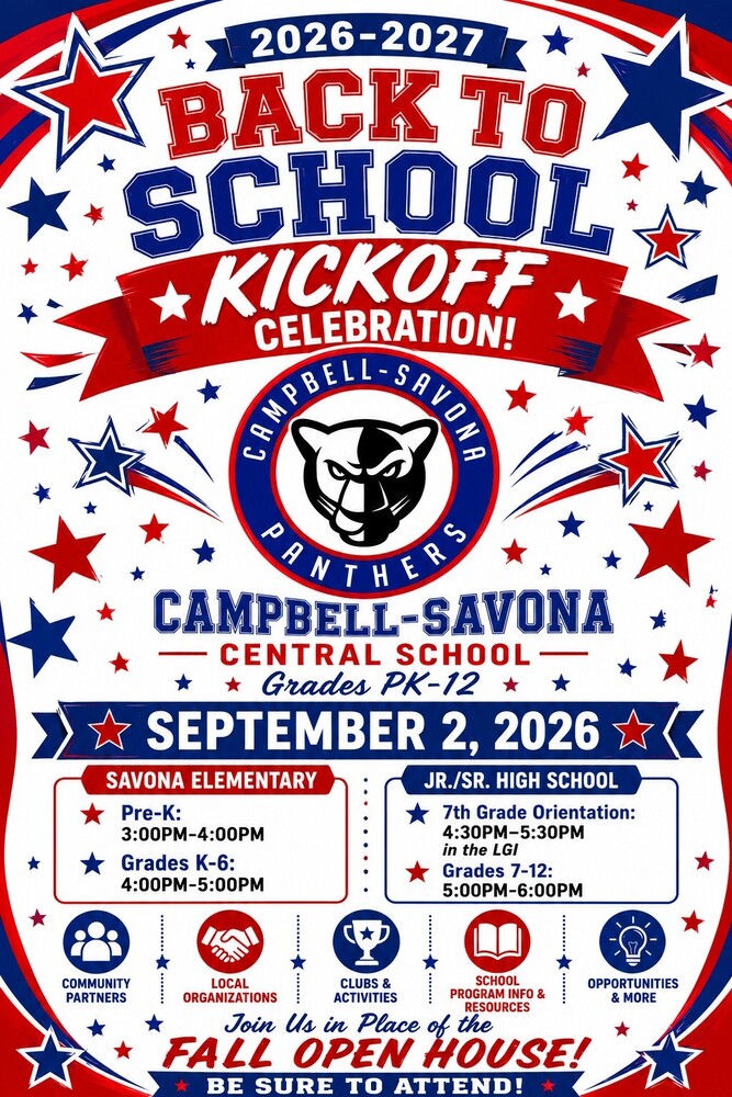 Back to School Kick off Flier