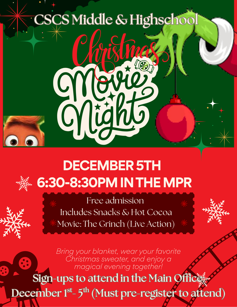 Movie Night Flier