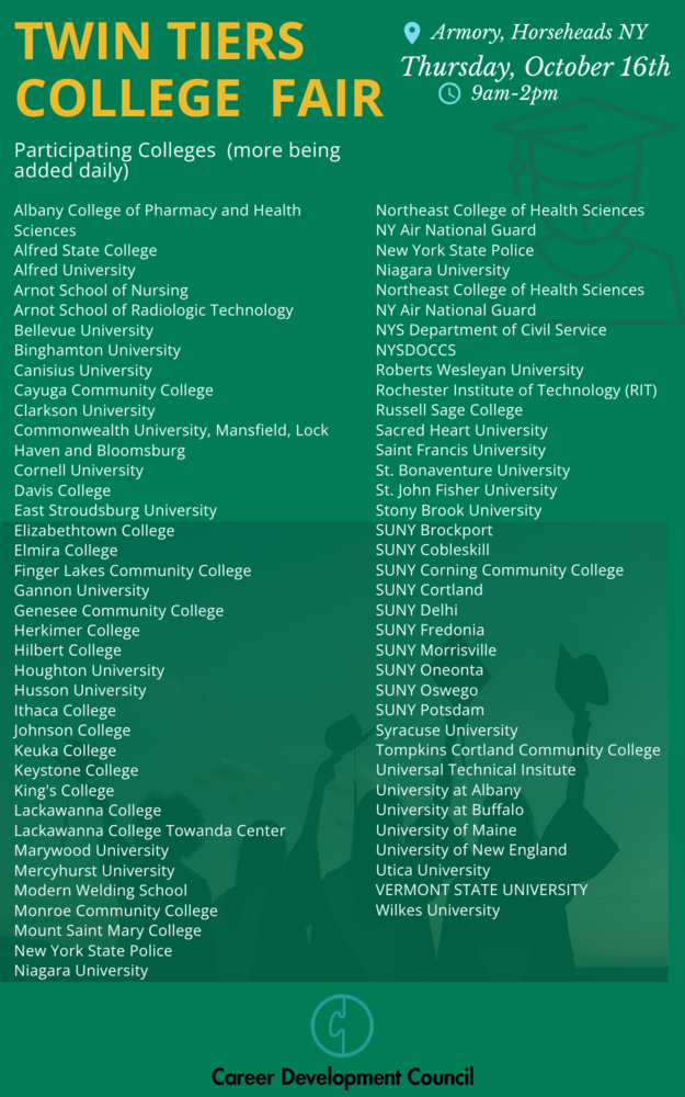 College Fair graphic