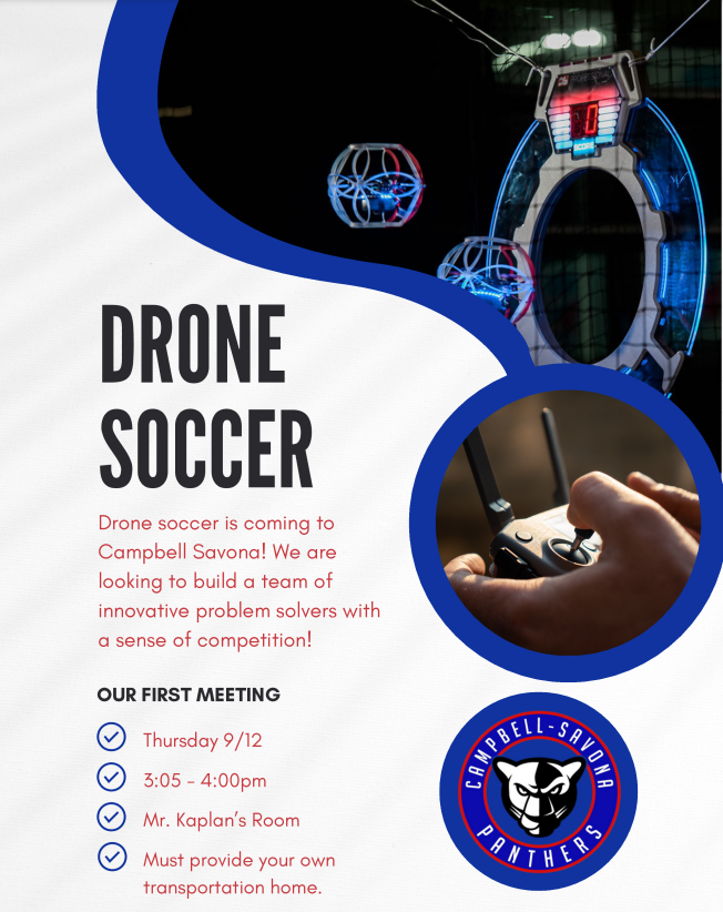 Drone Soccer Flier
