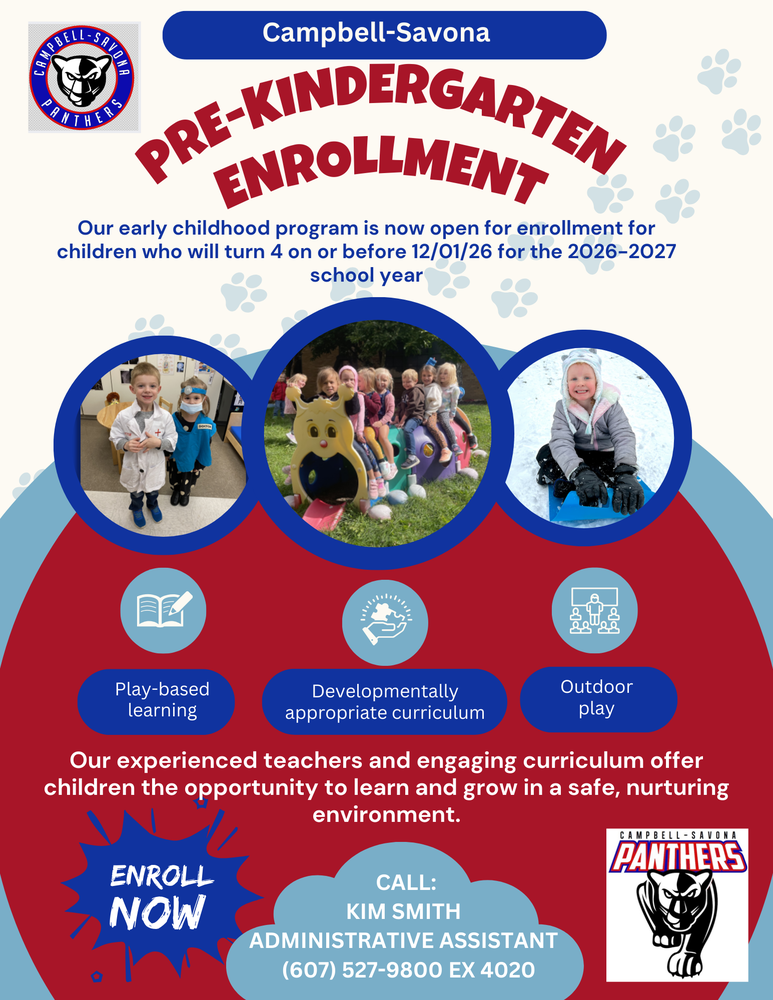 PreK Enrollment Flier