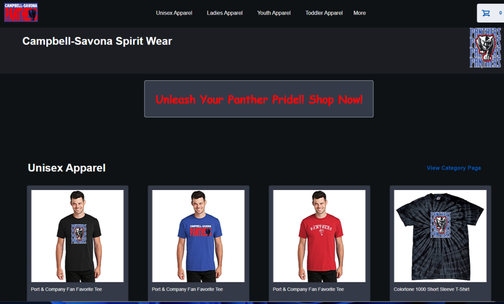 Spirit wear picture