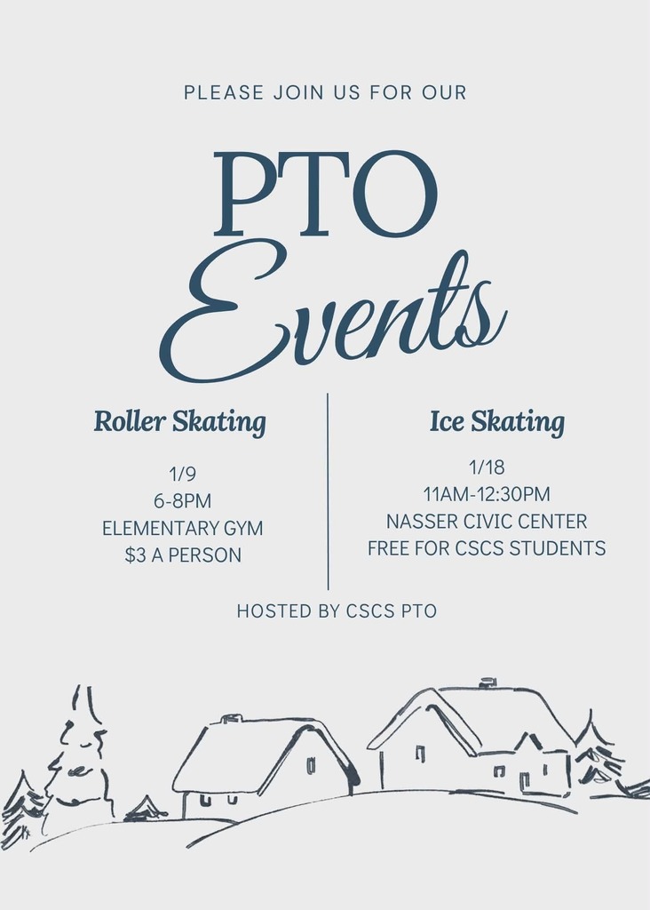 PTO Roller Skating and Ice Skating Fliers
