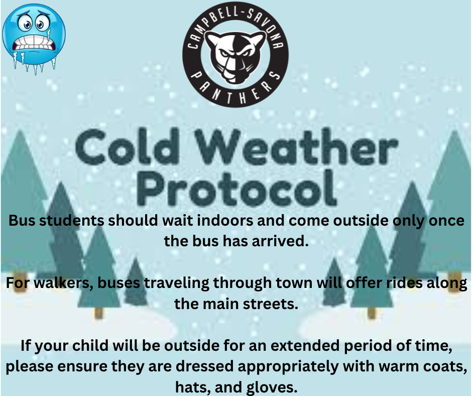 Cold Weather Protocol for CSCS Flier