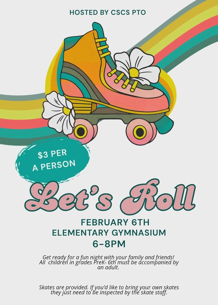 CS Roller Skating Flier
