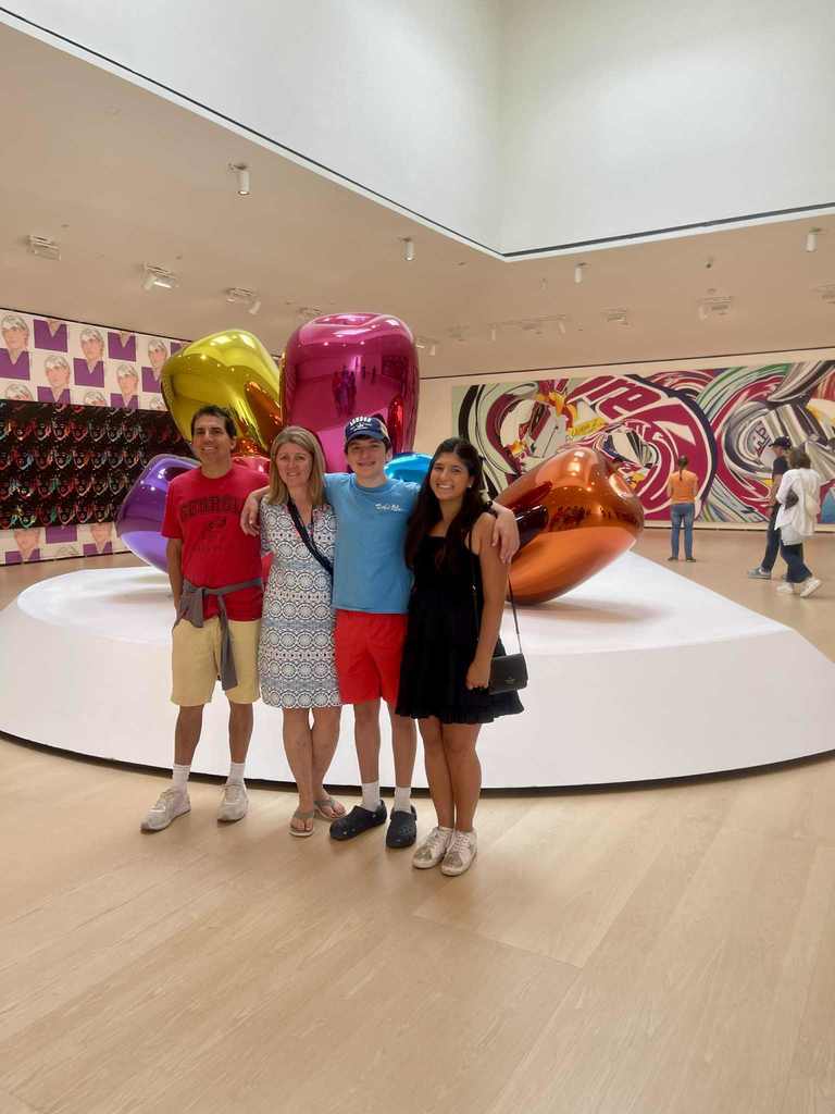 Family picture of with husband, wife and two children