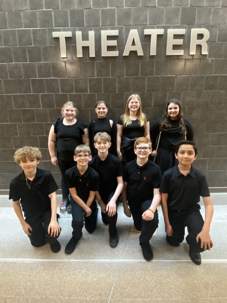 6th grade band all county students dressed in black