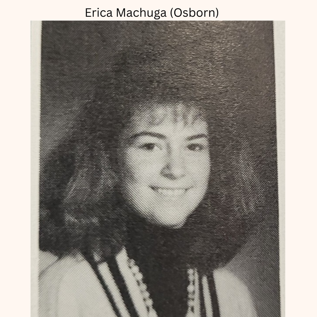 High school picture of teacher black and white