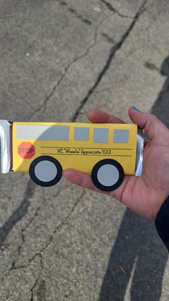 Cardboard bus card