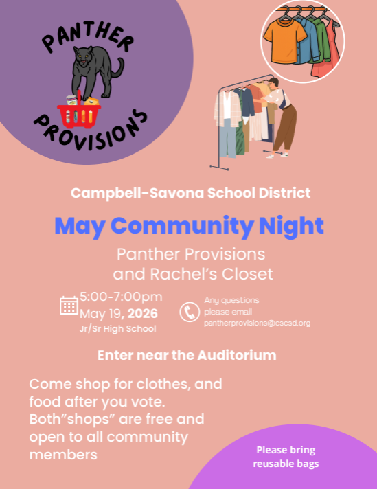 Panthers Provisions flier