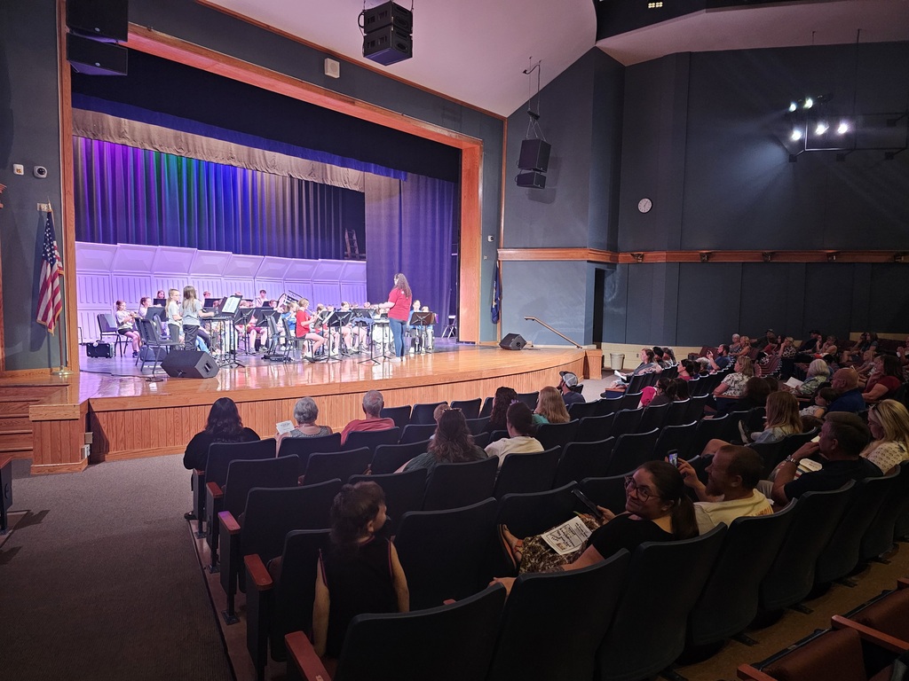 Band on stage performing