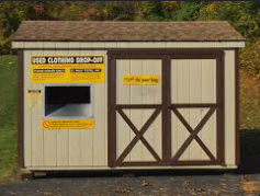 Picture of donation shed