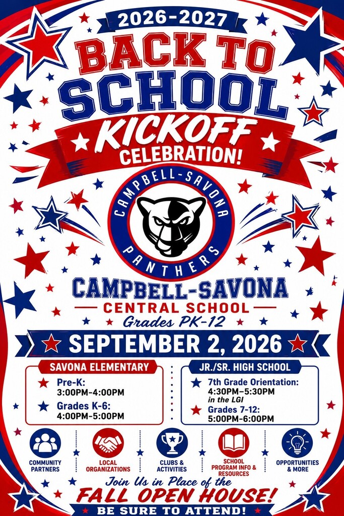 Back to School Kick off Flier