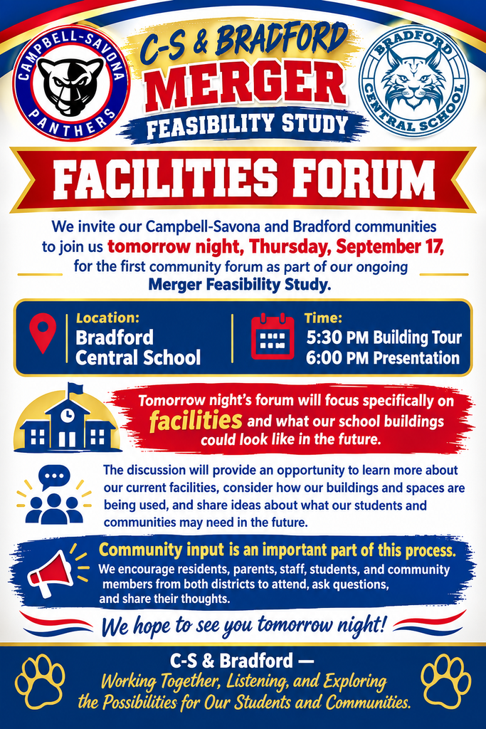 Merger Study faciltiies forum advertisement