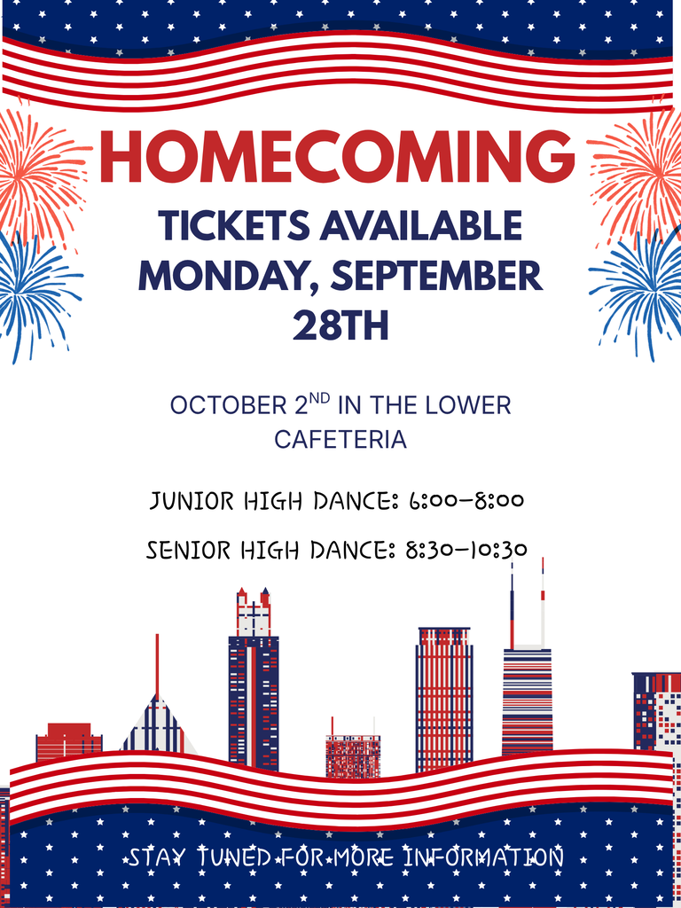 Homecoming Dance flier