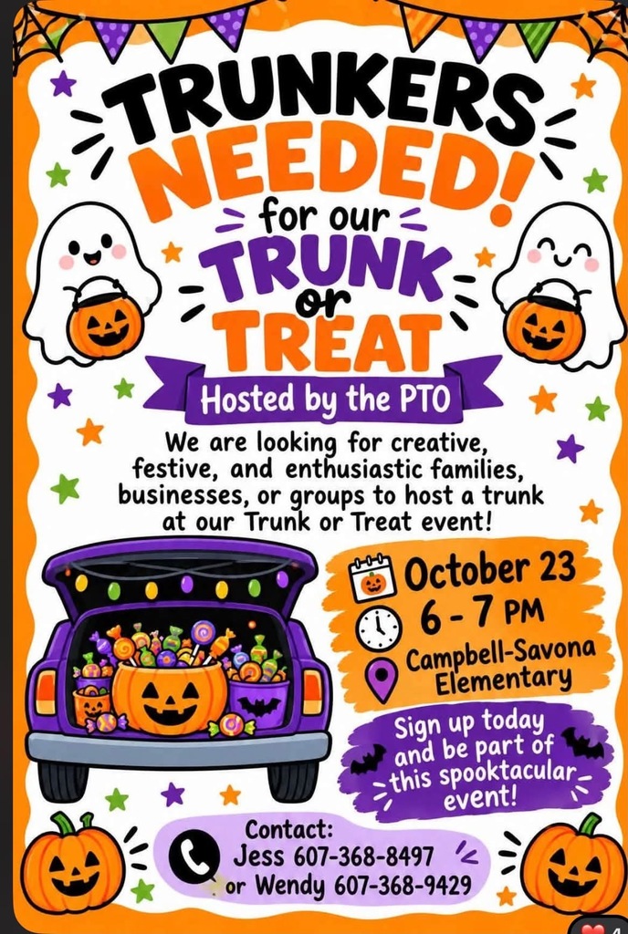 Trunk or Treat ad