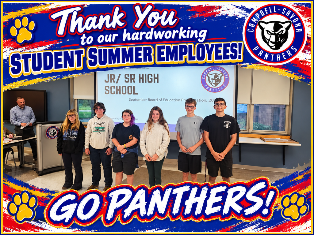 Summer student worker recognition pic
