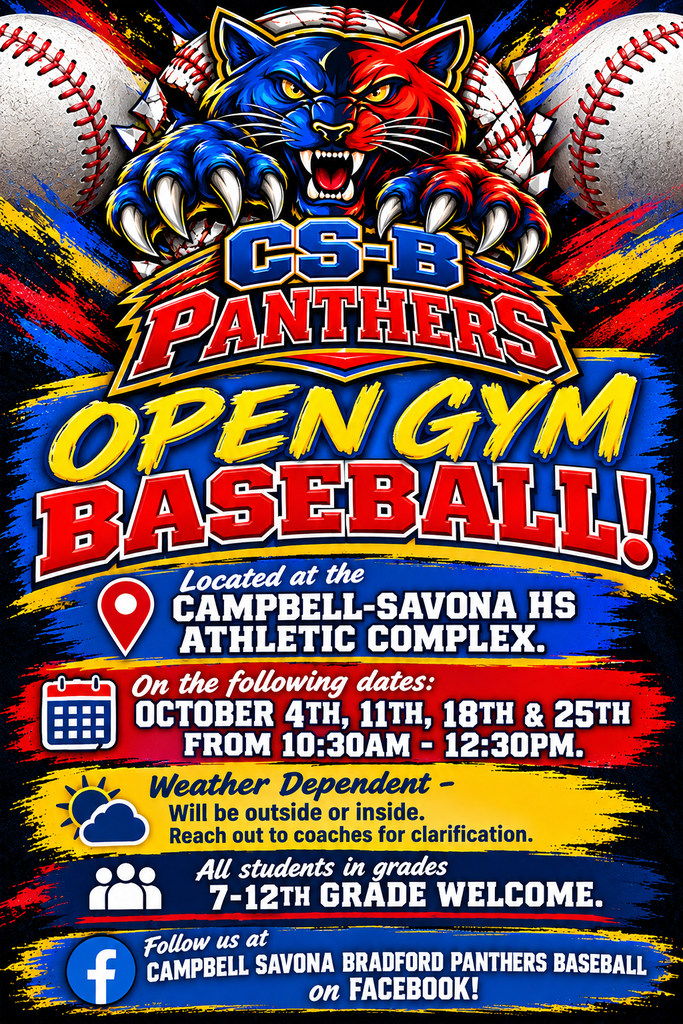 Open Baseball Flier