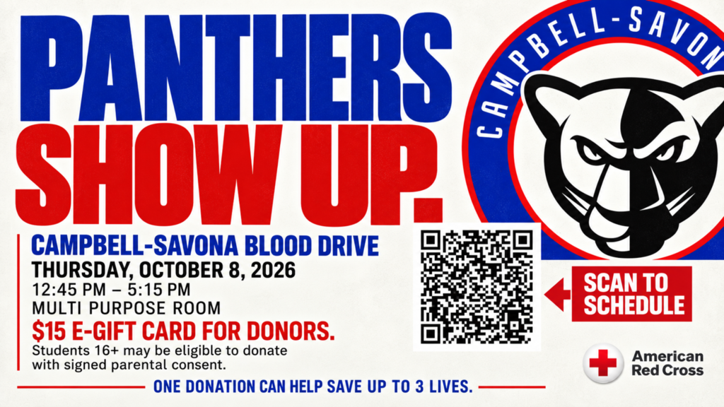 Blood Donation flier