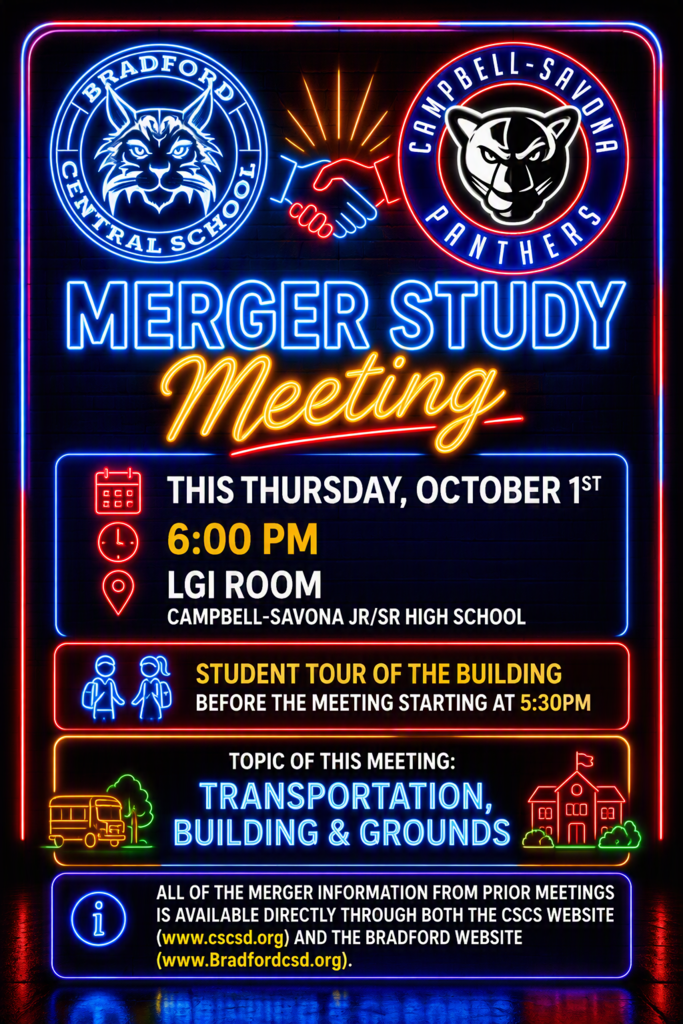 Merger study flier
