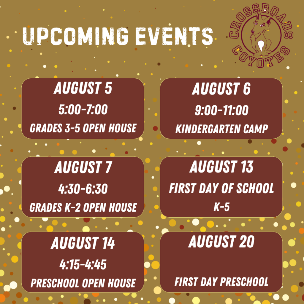 Upcoming Events