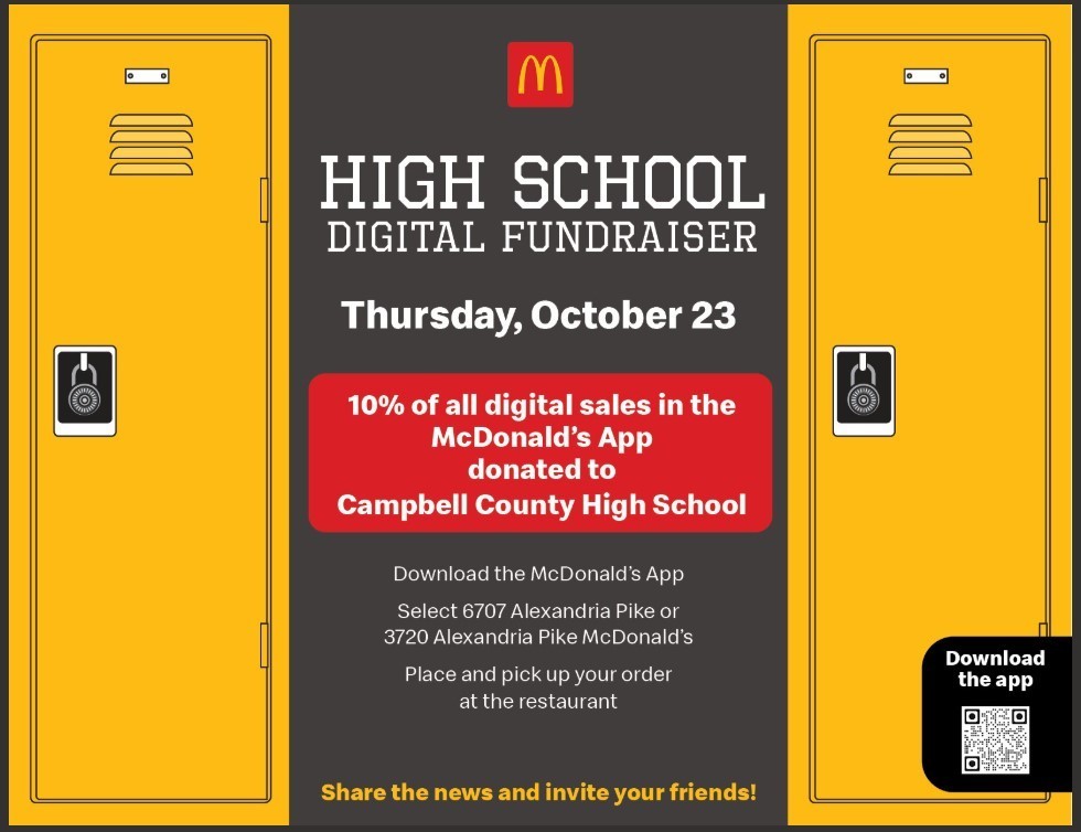 McDonald's of Alexandria - CCHS Digital Fundraiser