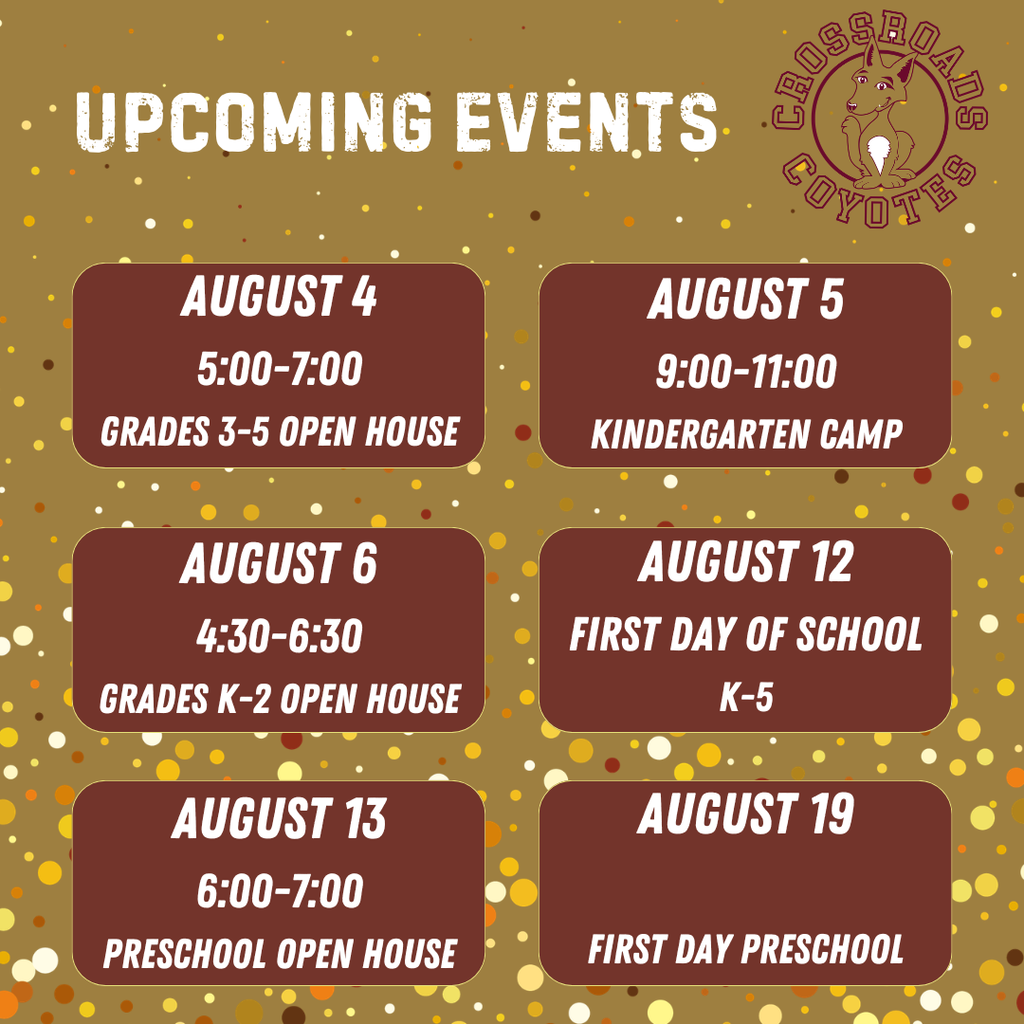 upcoming events