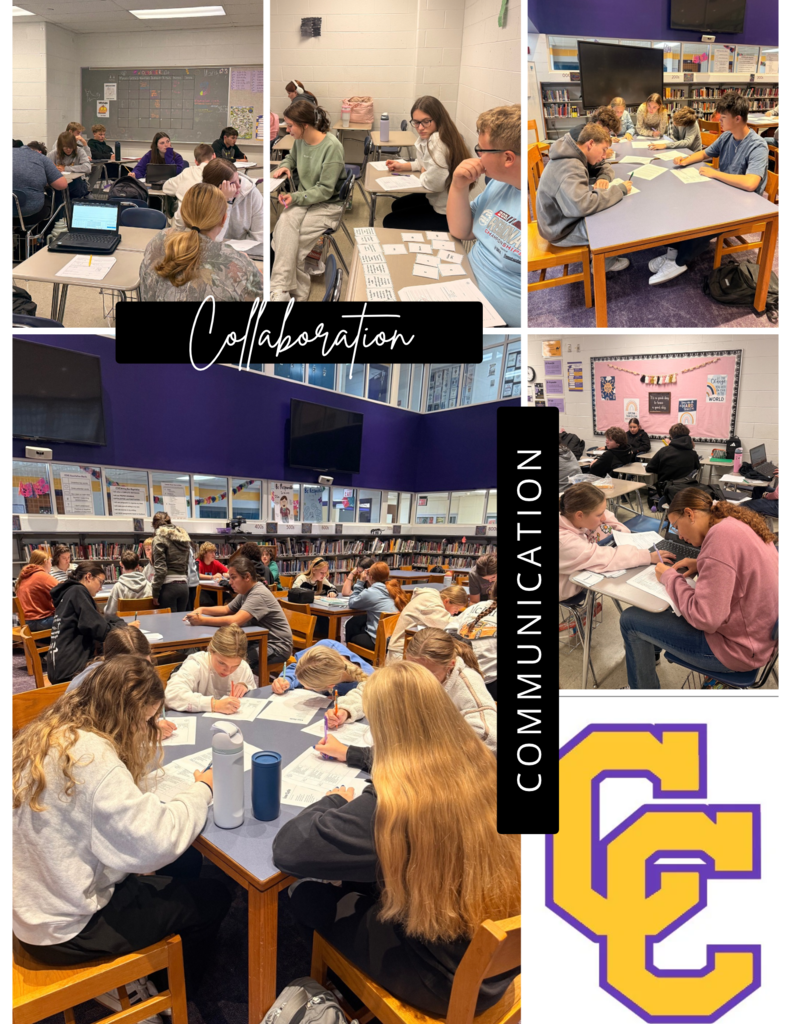 students working
