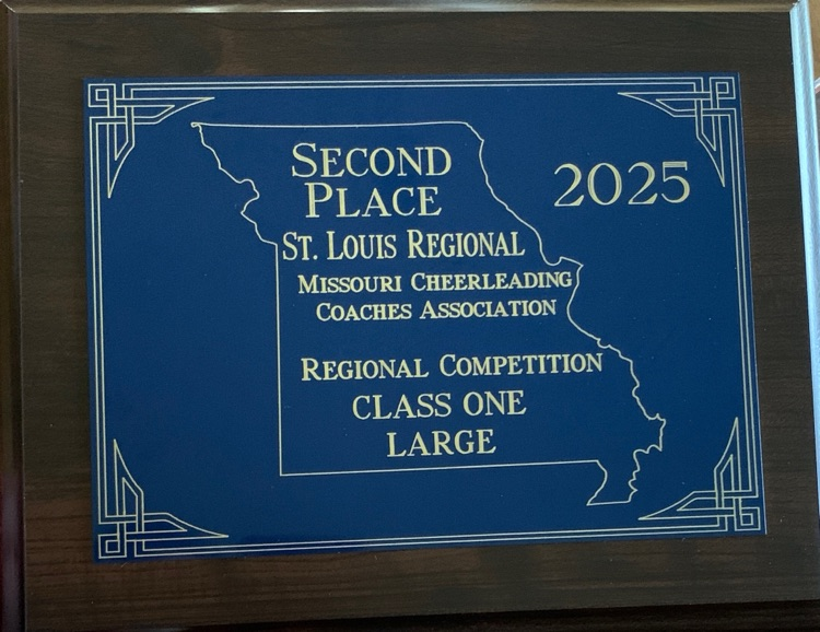 Cheer Plaque