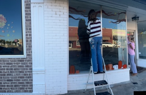 window painting