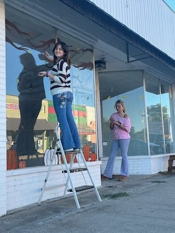 window painting