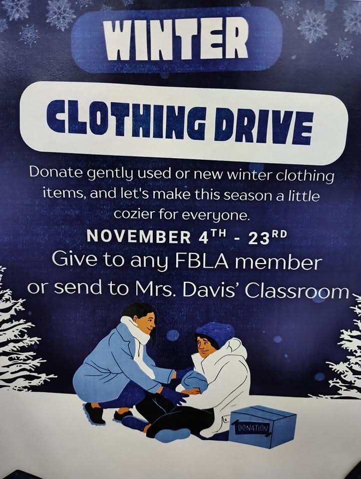 FBLA Winter Clothing Drive