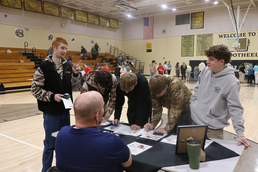 Students participate in the Balanced Life program brought to the school by Ozark Federal Credit Union.