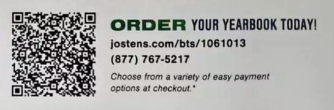 QR Code to Order the 26-27 Yearbook