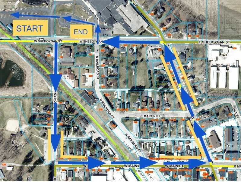 Hoco Parade Route