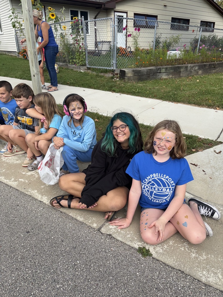 Enjoying the parade