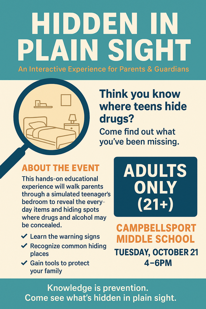 Campbellsport hidden in plain sight october 21 flyer