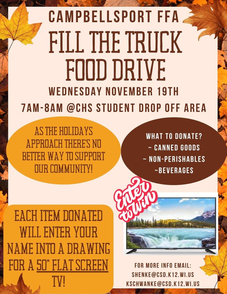 FFA Food Drive