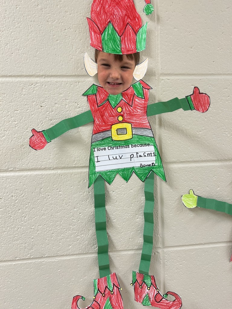 Kindergarten elf writing project