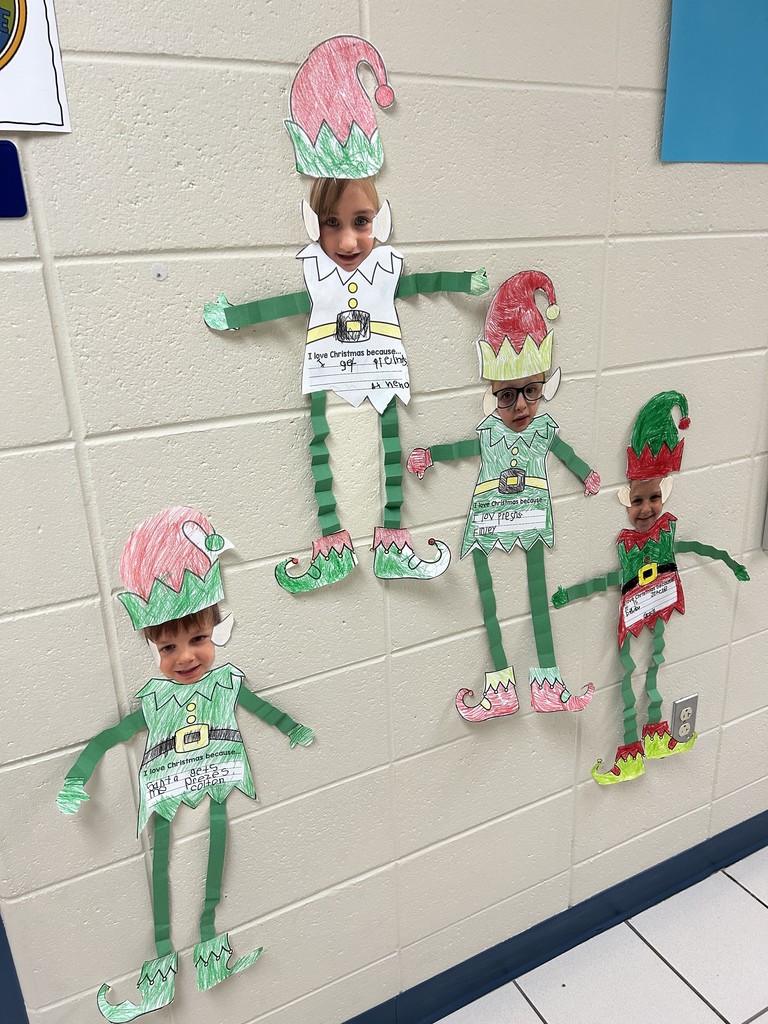 Kindergarten elf writing project