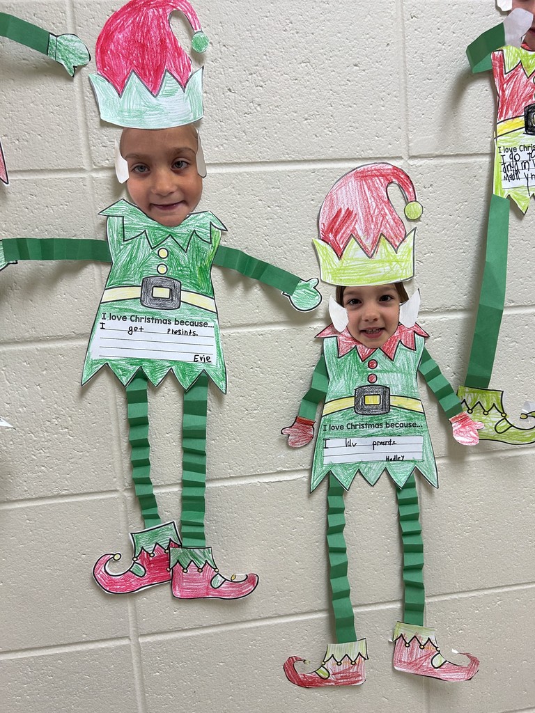 Kindergarten elf writing project
